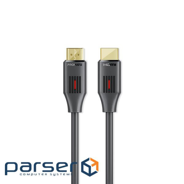Кабель Promate HDMI - HDMI (M/M), 10 м, Black (prolink4k60-10m)