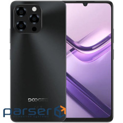 Смартфон Doogee Note 58 Pro 6.75" HD+ 90Hz 8/256GB /T615/ 6250mAh/ 16+8Мп/ Black (NOTE_58PRO_BK)