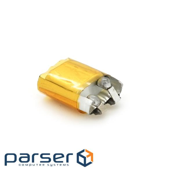 Літій-полімерний акумулятор 5,8*10*13mm (Li-ion 3.7В 50мА&middot,год) (581013) ) (581013)