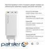 Зарядний пристрій ColorWay C101B GaN Mini 100W PD PPS 2xUSB-C + USB-A white (CW-CHS061PD-WT)