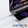 Дата кабель USB-C to USB-C 1.0m 60w white XO (NB-Q302B-CC.white)