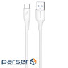Кабель Proove GridLine USB to Type-C 3A (1m) white (CCGL15001202)