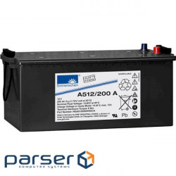 Rechargeable battery POWERPLANT A512-200A (12V, 200Ah )