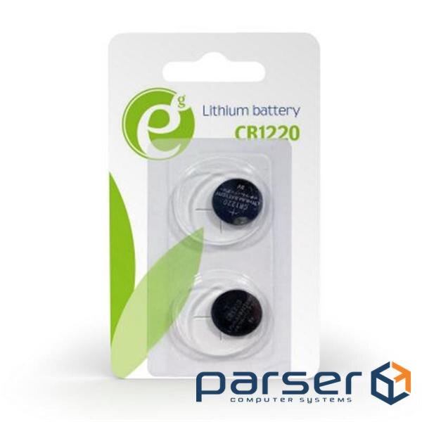 Батарейки літієві CR1220 (2 шт.), блістер (EG-BA-CR1220-01)