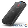 Зовнішній карман для накопичувачів AXAGON EEM2-GAM USB-C 10Gbps - M.2 NVMe & SATA SSD GAME M.2 box