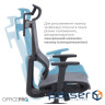 Офісне крісло OfficePro Elegant OC660-B-DG-DG