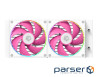 Система водяного охолодження ID-Cooling FX240 INF Pink, Intel: 1851/1700/1200/1151/1150/1155/1156, AM