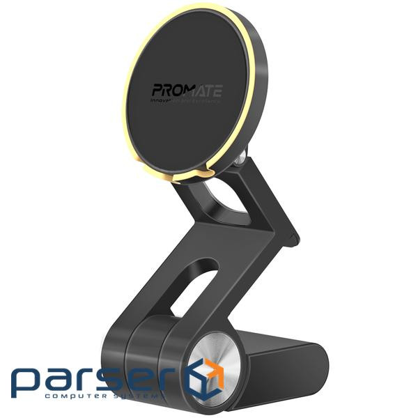 Тримач для смартфона магнітний Promate VersaMount Black (versamount.black)