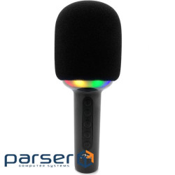 Мiкрофон Media-Tech Karaoke IDOL, Wireless, Bluetooth колонка, RGB, чорний (MT399)