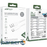 Кабель ACEFAST C18-04 USB-A to USB-C braid charging data cable White (6974316284260)