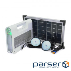 Портативний ліхтар BRAZZERS BRPF-CF80 / 18, Solar panel 18W, LiFePO4 (BRPF-CF80 / 18LiFePO4 - 80Wh)