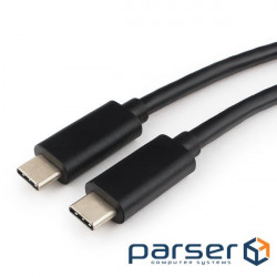 Кабель пристроїв USB Type-C M/M 1.0m,(USB4 Gen3x2) 40Gbps 100W Cu,чорний (78.01.3243-1) (78.01.3243-1)