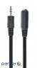 Кабель-подовжувач CABLEXPERT mini-jack 3.5 мм 1.5м Black (CCA-423)