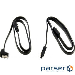 Комплект кабелів ASRock SATA III 0.5 м із клямкою (kit2) (17126 Black)