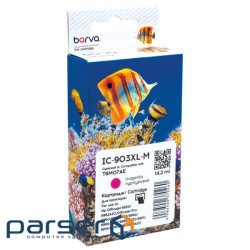 Картридж Barva HP 903XL (T6L91AE/T6M07AE) 825c, magenta (IC-903XL-M)