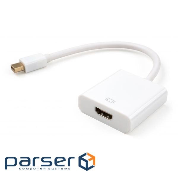 Перехідник Mini Display port M to HDMI F white Vinga (VCPMDPHDMIWH)