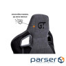 Крісло ігрове GT Racer X-8005 Dark Gray/Black Suede