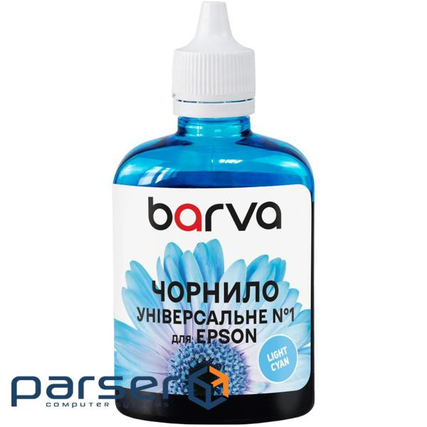Чорнило Barva Epson Universal №1, Light Cyan, 90 мл (EU1-747)