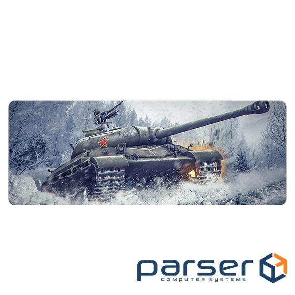 Коврик 300*700 тканинний World of Tanks-45, товщина 2 мм , OEM (WTPCT45)