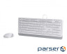 Комплект клавіатура + миша A4TECH Fstyler F1010 White (F1010 (White))
