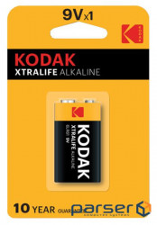 Батарейка KODAK XtraLife alk 6LR61 1шт . (30952010)
