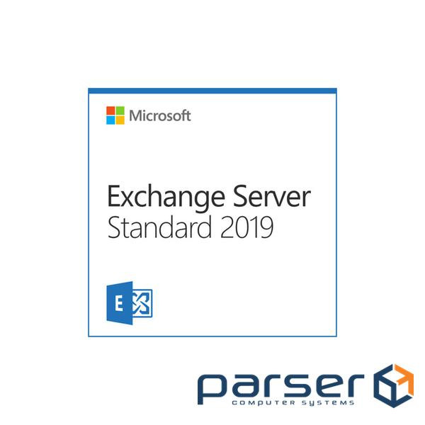 ПО для сервера Microsoft Exchange Server Standard 2019 User CAL Charity, Perp (DG7GMGF0F4MB_0004CHR