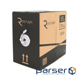 Cable UTP, CCA, for internal laying, 4x2x0.50 mm, YOSO, bay, 305 m (KVPYSCCA405305Bl) (0306