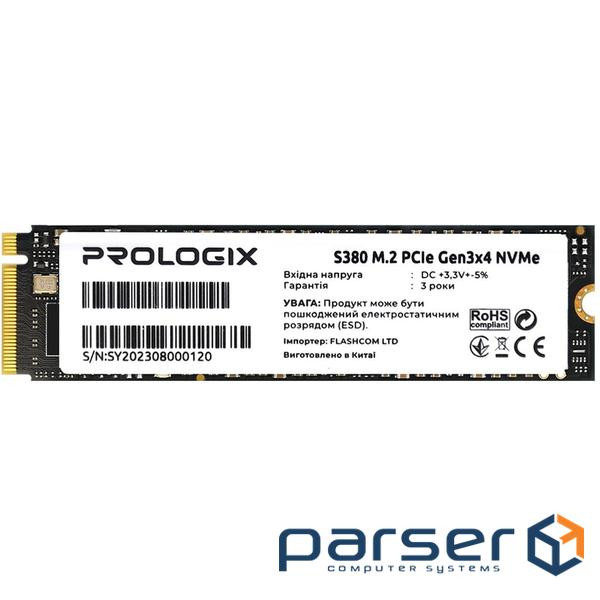 SSD PROLOGIX S380 512GB M.2 NVMe(PRO512GS380)