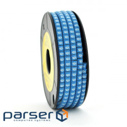Cable marker ''6'', 6mm², (350 pcs in a package), price per package (10233)