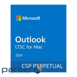 Microsoft Outlook LTSC for Mac 2024 Commercial Software, Perpetual (DG7GMGF0PN5W_0001)