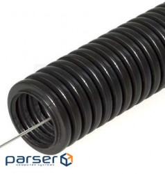Corrugated street pipe D16 PP, with a draft, with protection against ultraviolet light, does not support combustion , (D16B)