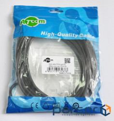 Multimedia cable mini Jack-mini Jack (male-male) 5 m, package Atcom (17437)