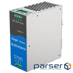 Блок питания Ruijie RG-NIS-PA240-54 AC/DC 54В 4.4А 240 Вт на DIN-рейке