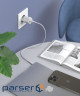 Зарядний пристрій Choetech 1х USB-C 30W PD QC3.0 PD5007 white (PD5007-EU-WH)