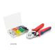 Crimper CINLINELE HCS8 6-4 for crimping cable lugs, orange + cable set (HCS8 6-4+VE460)