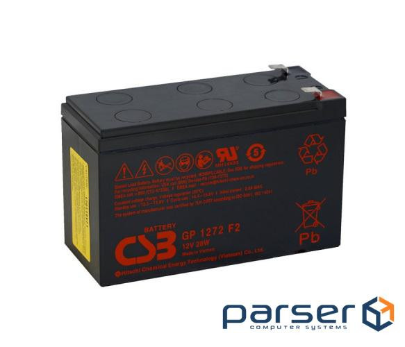 Батарея CSB 12В 7.2 Aч (GP1272F2) (GP1272 F2) (CSB-GP1272 F2)