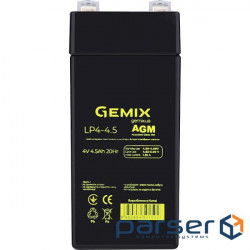 Акумуляторна батарея GEMIX LP4-4.5 (4В 4.5Аг ) (LP44.5)