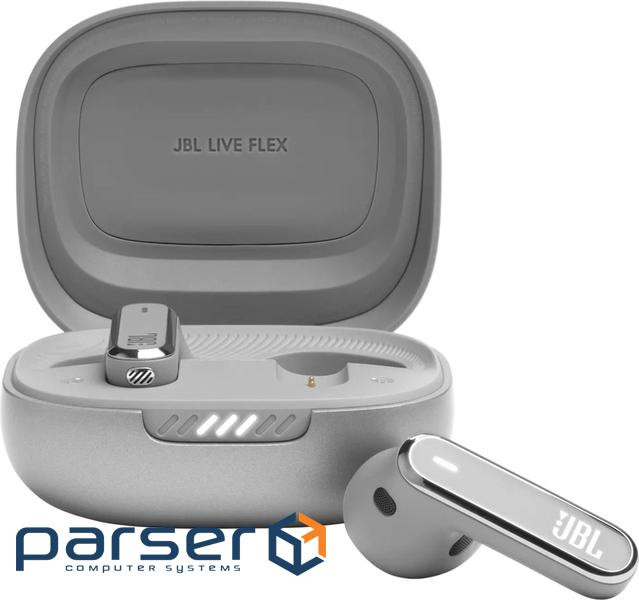 Навушники JBL Live Flex Silver (JBLLIVEFLEXSVR)