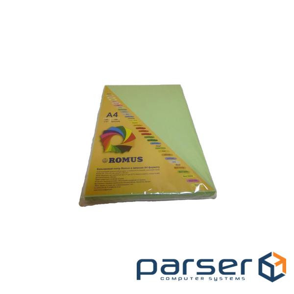 Папір Romus A4 80 г/м2 100sh Green (R50034)