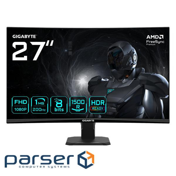 Монітор 27" GS27FCA EK GIGABYTE