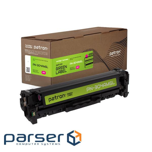 Картридж Patron HP 304A (CC533A) Green Label, magenta (PN-304AMGL)