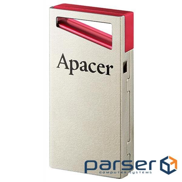 USB флеш накопичувач Apacer 64GB AH112 Red USB 2.0 (AP64GAH112R-1)