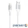 Кабель Proove ReGen Silicone USB to Type-C 3A (1m) white (CCRS27001202)
