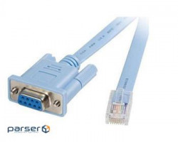 Console Cable 6ft with RJ45 and DB9F (CAB-CONSOLE-RJ45=)