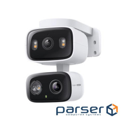 Внутрішня/зовнішня камера відеоспостереження з под війним об"єктивом, та функцією панор (Tapo C246D)