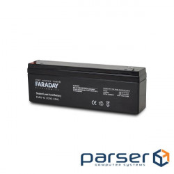 Акумулятор 12В 2 Ач для ДБЖ Faraday Electronics FAR2-12