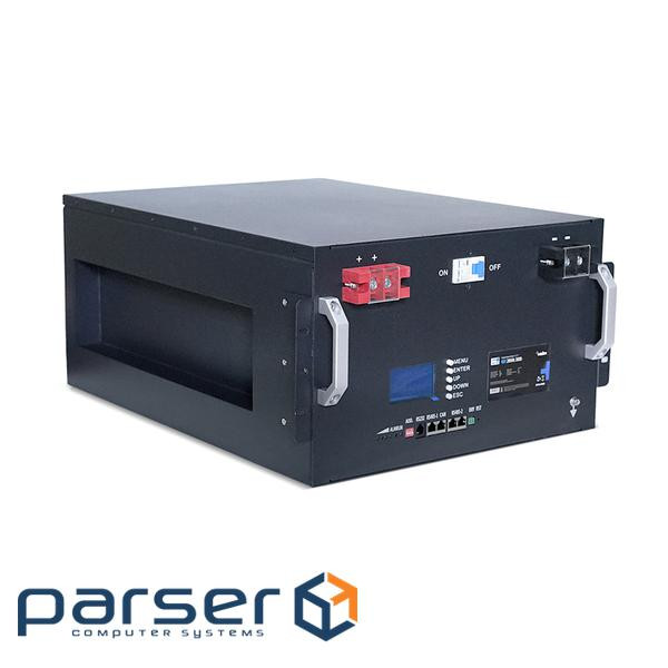 Літій-залізо-фосфатний акумулятор Merlion LiFePO4 48V 200AH for Solar,(440x580x270), 5 (LFP48-200US) Merlion LiFePO4 48V 200AH for Solar,(440x580x270), 5 (LFP48-200US)