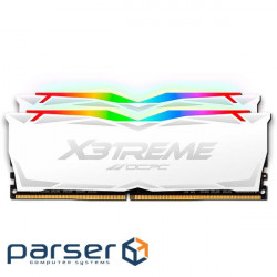 Модуль пам'яті OCPC X3 RGB White DDR4 3600MHz 16GB Kit 2x8GB (MMX3A2K16GD436C18W)