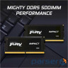 Модуль пам'яті KINGSTON FURY Impact SO-DIMM DDR5 6000MHz 16GB (KF560S38IB-16)