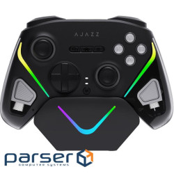 Бездротовий геймпад з док-станцією Ajazz GP100 Set Black (GP100S-B)